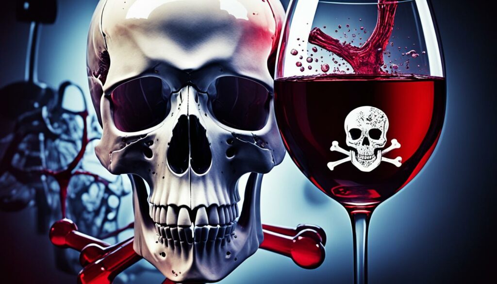 Gesundheitsrisiken durch Wein